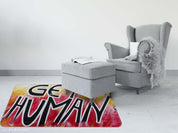 3D Most Popular Red Graffiti Non-Slip Rug Mat A078 LQH- Jess Art Decoration