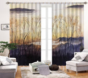 3D Landscape Oil Painting Curtains and Drapes LQH 139- Jess Art Decoration