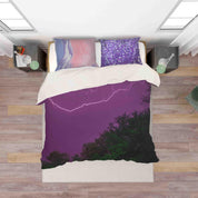 3D Purple Landscape Quilt Cover Set Bedding Set Pillowcases 90- Jess Art Decoration