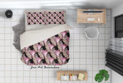 3D Vintage Floral Quilt Cover Set Bedding Set Duvet Cover Pillowcases WJ 1582- Jess Art Decoration