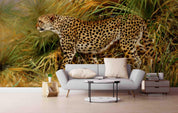3D African Steppe Leopard Wall Mural Wallpaper 31- Jess Art Decoration