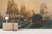 3D sailing boat oil painting wall mural wallpaper 88- Jess Art Decoration