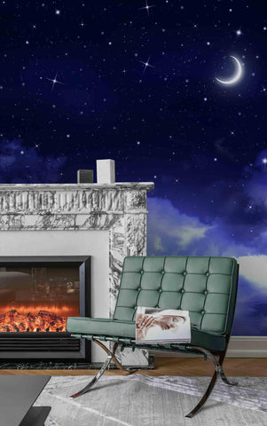Interior Ceiling 3D Milky Way Stars Wall Covering Custom Photo Mural  Wallpaper Living Room Bedroom Sofa Background Wall Covering - AliExpress