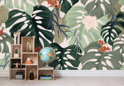 3D Tropical Plant Leaves Wall Mural Wallpaper   38- Jess Art Decoration