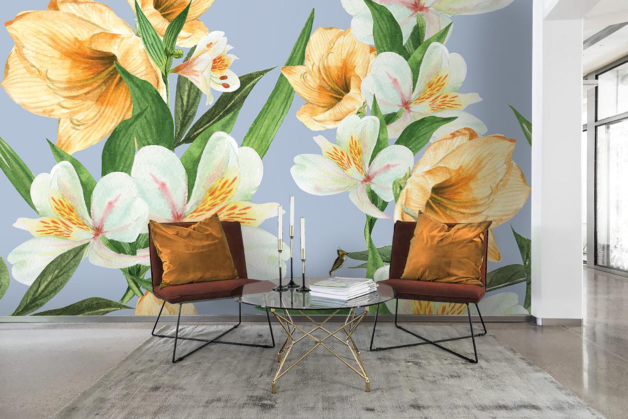 3D Floral Wall Mural Wallpaper 39- Jess Art Decoration