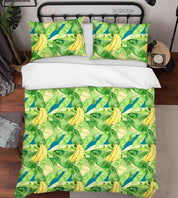 3D Tropical Banana Leaf Quilt Cover Set Bedding Set Duvet Cover Pillowcases 85- Jess Art Decoration