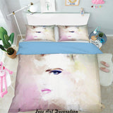 3D Color Portrait Quilt Cover Set Bedding Set Pillowcases  26- Jess Art Decoration