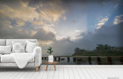 3D Sky Cloud Mountain River Nature Landscape Wall Mural Wallpaper LQH 659- Jess Art Decoration