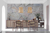 3D Stone Wall Texture Wall Mural Wallpaper LQH 38- Jess Art Decoration