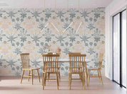 3D Vintage Floral Seamless Wall Mural Wallpaper SWW 9- Jess Art Decoration