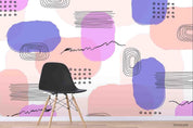 3D Abstract Geometric Pattern Colorful Wall Mural Wallpaper LXL- Jess Art Decoration