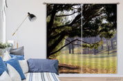 3D Pastoral Woods Meadow Curtains and Drapes GD 623- Jess Art Decoration