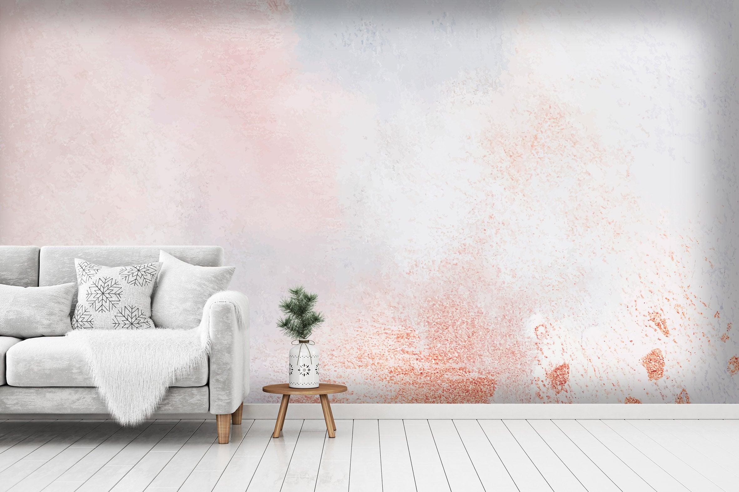 3D Light Pink Abstract Clouds Wall Mural Wallpaper 28- Jess Art Decoration