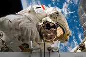3D Universe Astronaut Earth  Wall  Mural Wallpaper SWW377- Jess Art Decoration