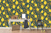 3D Hand Sketching Vintage Lemon Wall Mural Wallpaper LXL 1096- Jess Art Decoration