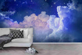 3D Star Sky Clouds Wall Mural Wallpaper 13- Jess Art Decoration