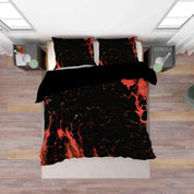 3D Abstract Black Marble Texture Quilt Cover Set Bedding Set Duvet Cover Pillowcases 70- Jess Art Decoration