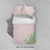 3D Pink Aloe Quilt Cover Set Bedding Set Duvet Cover Pillowcases SF55- Jess Art Decoration