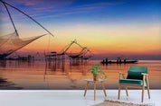 3D Sunset Sky Sea Landscape Wall Mural Wallpaper LQH 577- Jess Art Decoration