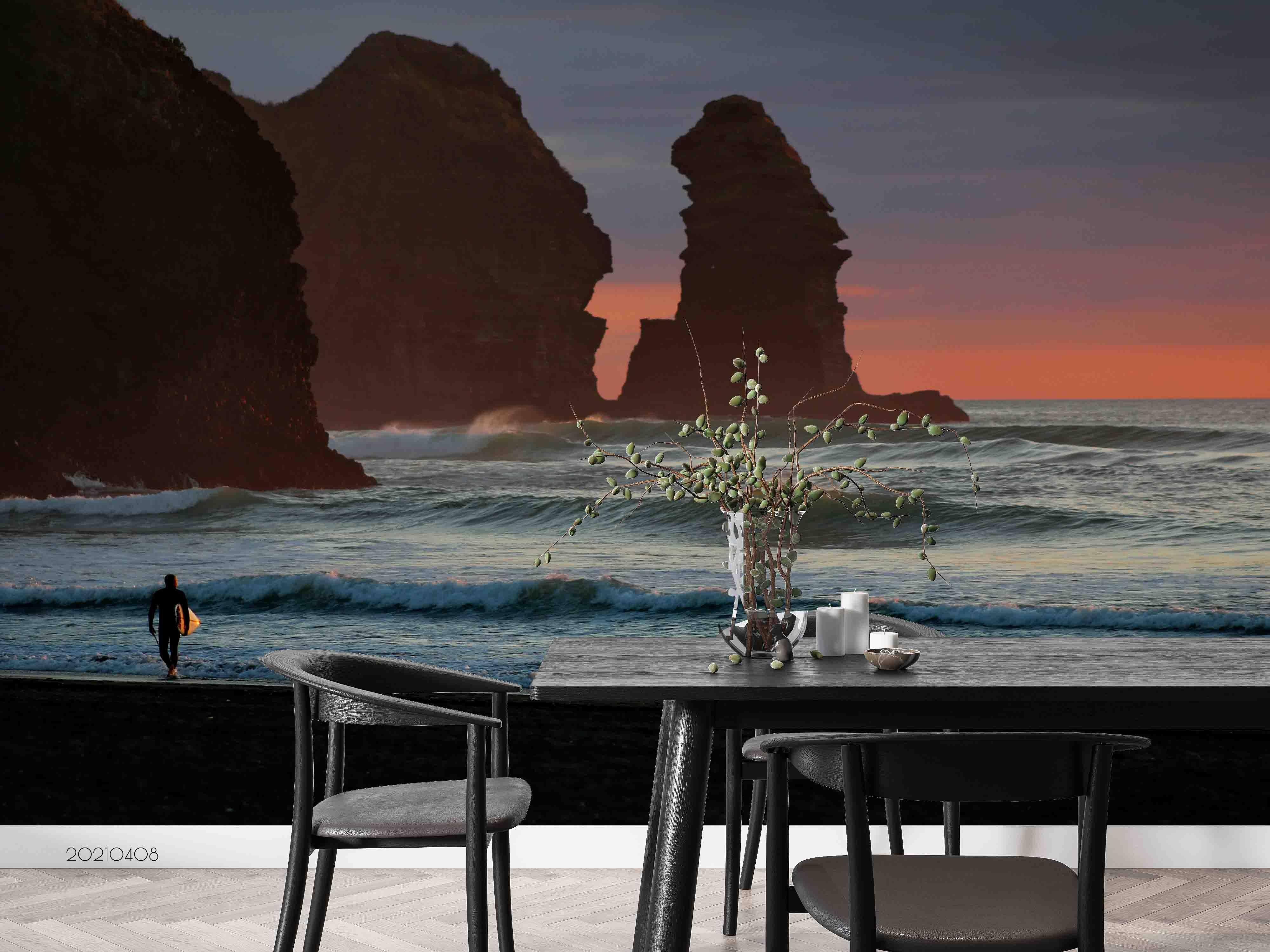 3D Sea Nature Landscape Wall Mural Wallpaper LQH 549- Jess Art Decoration