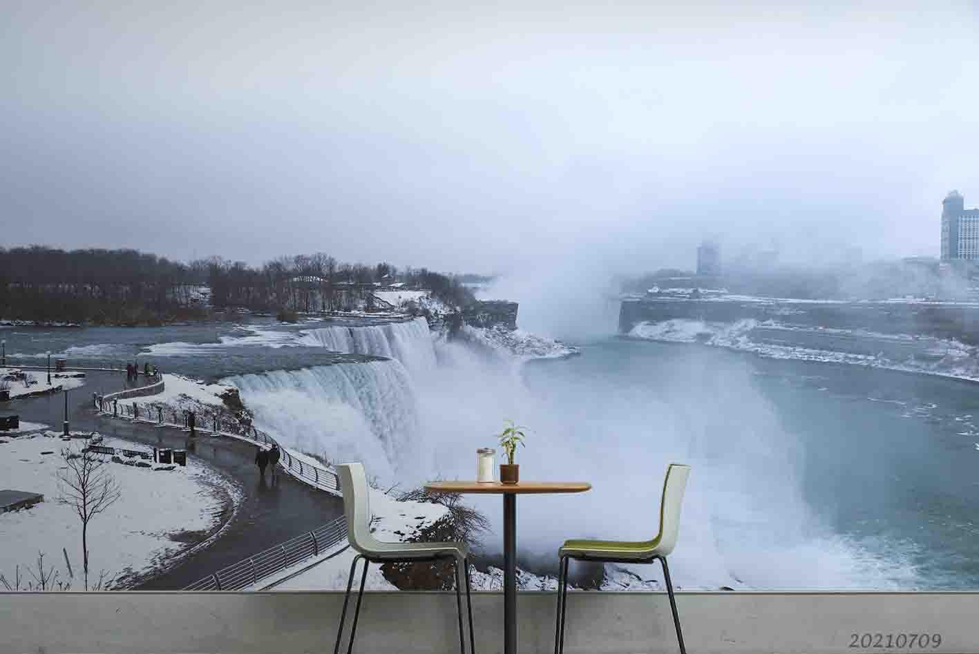 3D Waterfall Nature Spectacle Wall Mural Wallpaper SWW4151- Jess Art Decoration