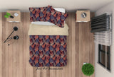 3D Plant Leaves Flower Pattern Quilt Cover Set Bedding Set Duvet Cover Pillowcases WJ 9135- Jess Art Decoration