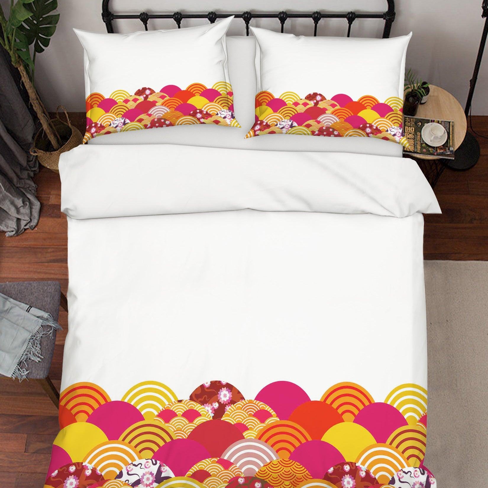 3D Abstract Forest Floral Quilt Cover Set Bedding Set Pillowcases 42- Jess Art Decoration