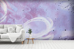 3D Purple Brick Holes Graffiti Wall Mural Wallpaper 59- Jess Art Decoration