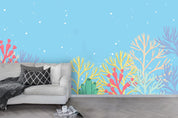 3D Seaweed Coral Wall Mural Wallpaper 81- Jess Art Decoration