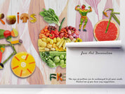 3D vegetable fruit bike board wall mural wallpaper 47- Jess Art Decoration