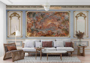 3D European Oil Painting Geometric Relief Pattern Wall Mural Wallpaper GD 2976- Jess Art Decoration