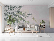 3D Chinese Bamboo Magpie Wall Mural Wallpaper GD 2562- Jess Art Decoration