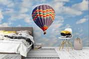 3D blue sky balloon wall mural wallpaper 6- Jess Art Decoration