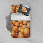 3D Orange Pumpkin Quilt Cover Set Bedding Set Pillowcases 81- Jess Art Decoration