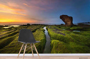 3D Sunset Sky Natural Scenery Wall Mural Wallpaper LQH 203- Jess Art Decoration