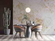 3D Abstract Golden White Black Ground Marble Texture Wall Mural Wallpaper SWW468- Jess Art Decoration