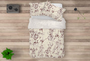 3D Hand Drawn Circus Elephant Quilt Cover Set Bedding Set Duvet Cover Pillowcases LXL- Jess Art Decoration