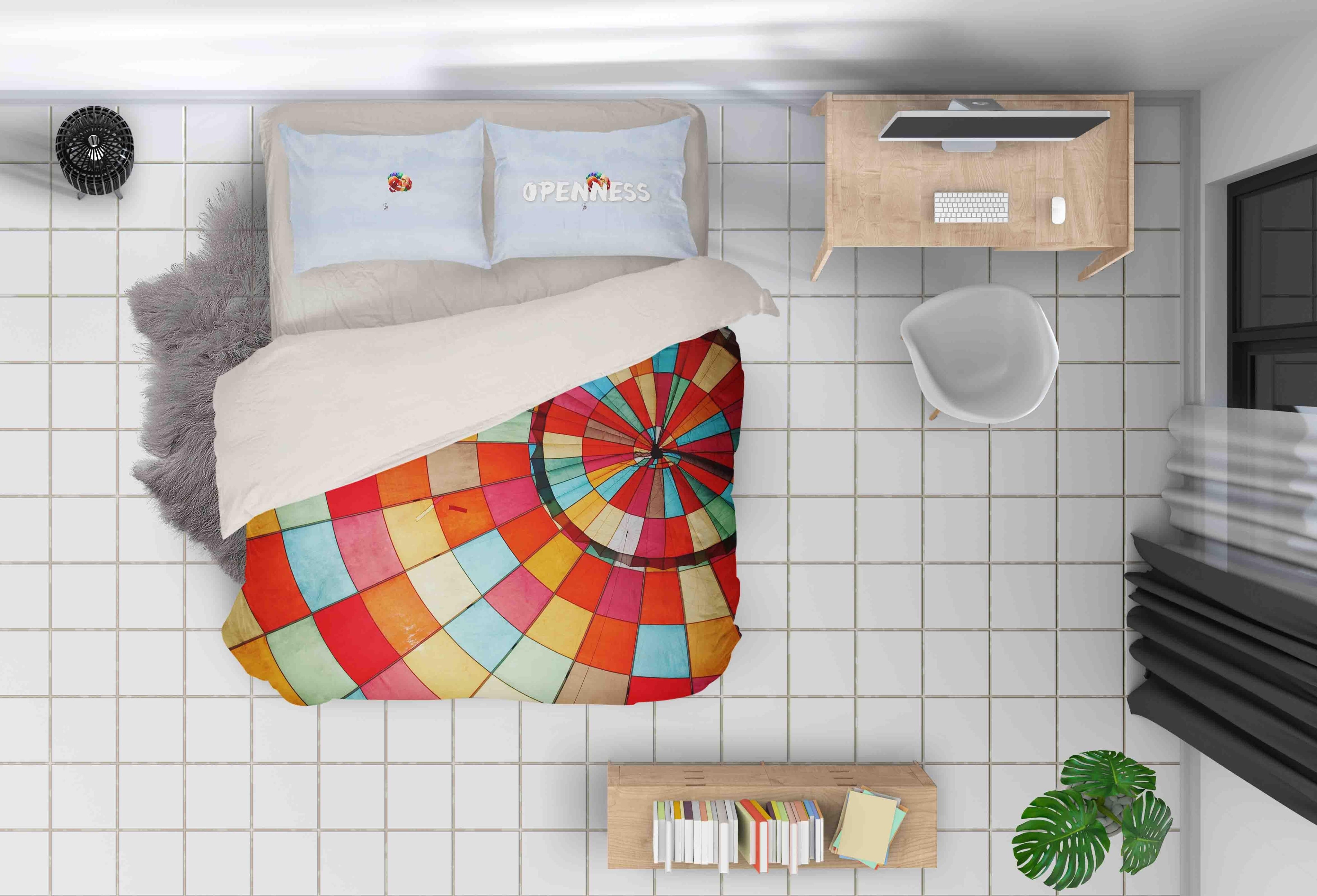 3D Color Graphics Quilt Cover Set Bedding Set Pillowcases 115- Jess Art Decoration
