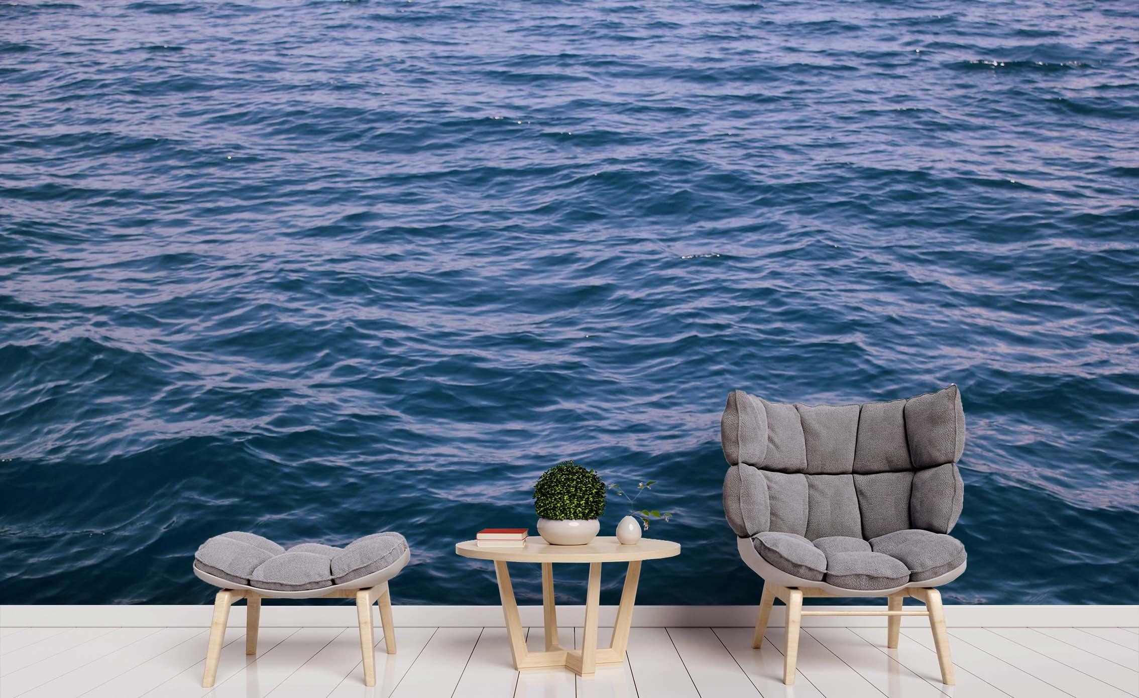 3D Blue Sea Wall Mural Wallpa 69- Jess Art Decoration