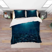 3D Submarine City Landscape Quilt Cover Set Bedding Set Duvet Cover Pillowcases 341- Jess Art Decoration