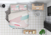 3D Abstract Color Graffiti Quilt Cover Set Bedding Set Duvet Cover Pillowcases 59- Jess Art Decoration