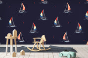 3D Sailboat Wall Mural Wallpaper 55- Jess Art Decoration