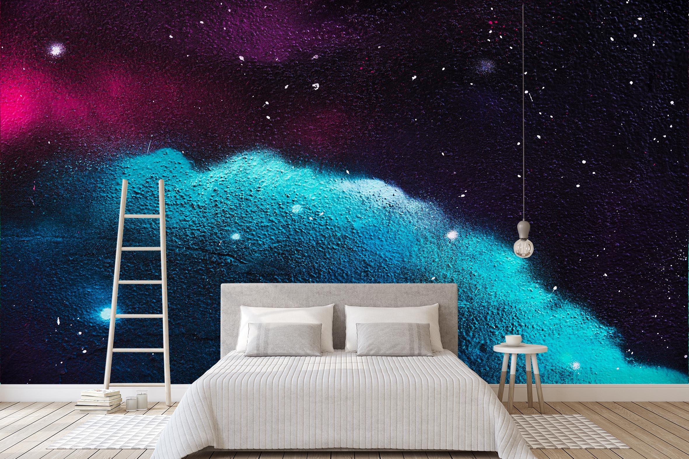 3D Abstract Starry Sky Nebula Wall Mural Wallpaper 55- Jess Art Decoration