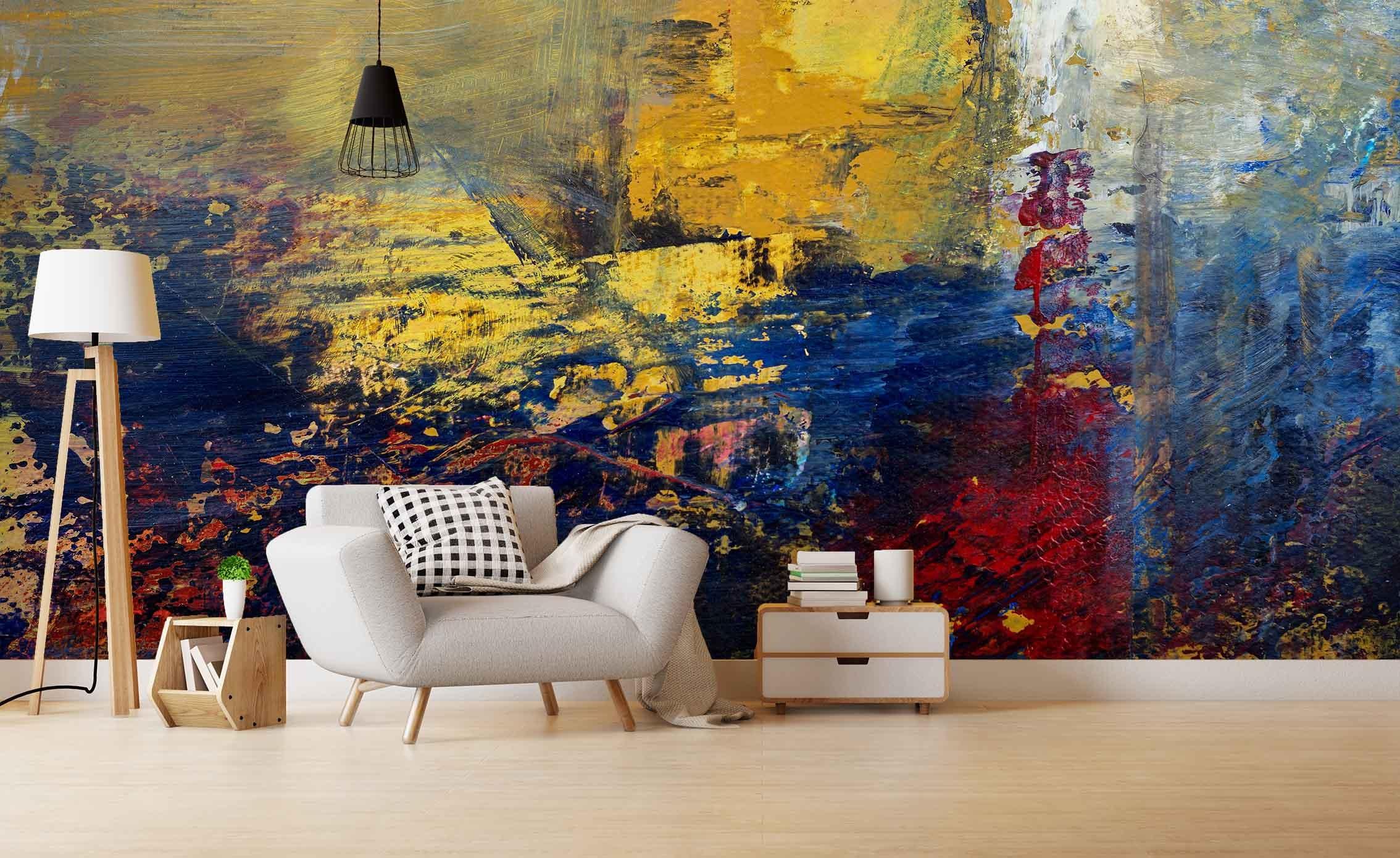 3D Abstract Oil Painting Wall Mural Wallpa 42- Jess Art Decoration