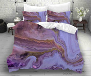 3D Abstract Marble Texture Quilt Cover Set Bedding Set Duvet Cover Pillowcases 274- Jess Art Decoration
