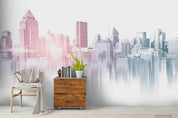 3D Hand Drawn City Building Wall Mural Wallpaper LQH 16- Jess Art Decoration