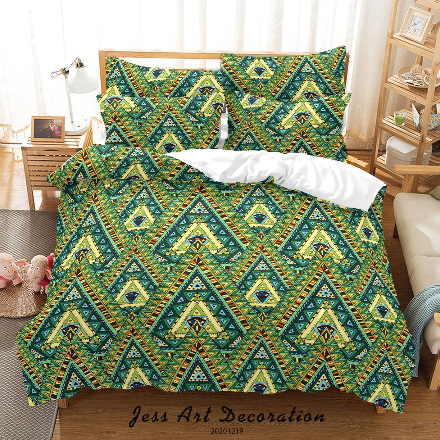 3D Abstract Color Prints Quilt Cover Set Bedding Set Duvet Cover Pillowcases 25- Jess Art Decoration