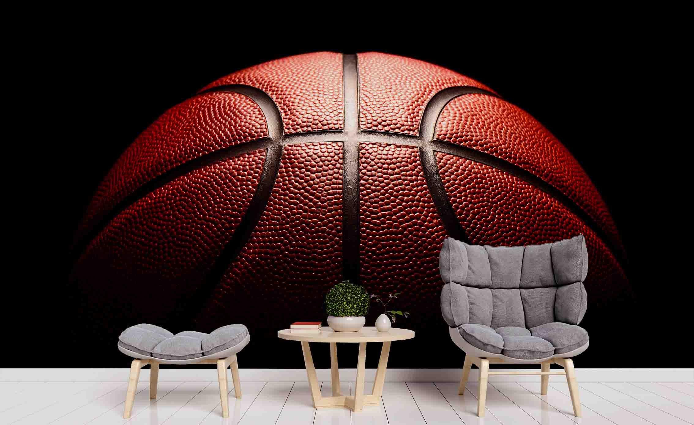 3D Basketball Pattern Wall Mural Wallpaper 11- Jess Art Decoration