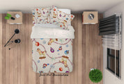 3D Necklace Pattern Quilt Cover Set Bedding Set Pillowcases 40- Jess Art Decoration