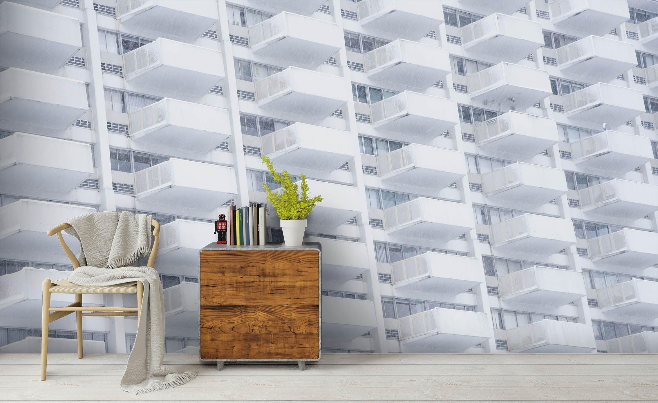 3D City Building Wall Mural Wallpaper 194- Jess Art Decoration